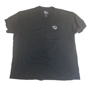 Vibes Japan Cherry Blossom Graphic T-Shirt Black 3XL Anime Style Men